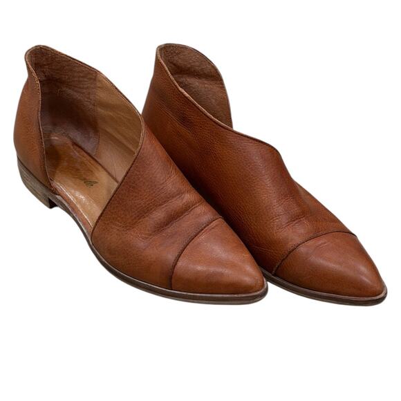 Free People Royale Flat In Luggage Brown - Picture 2 of 12